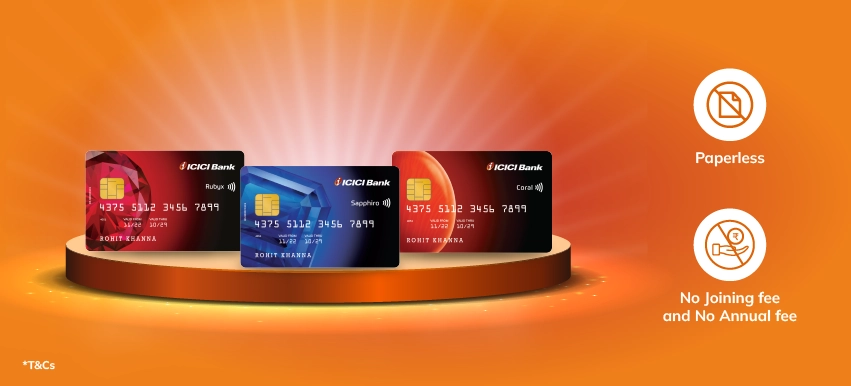ICICI free credit card